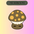 Mushroom Stickers.
