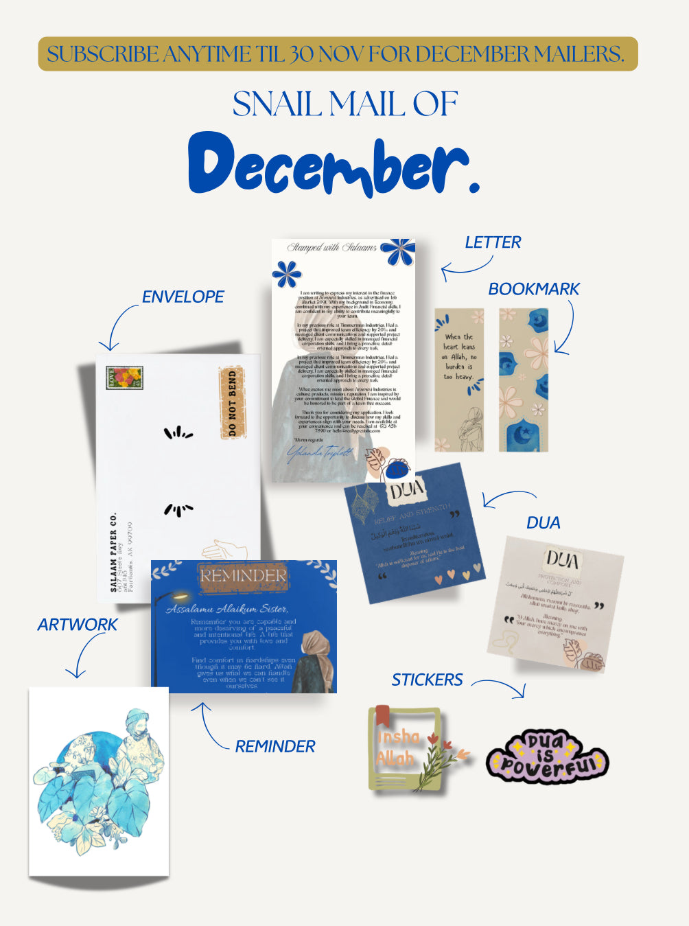 Your Salaam Mail Club. (U.S)