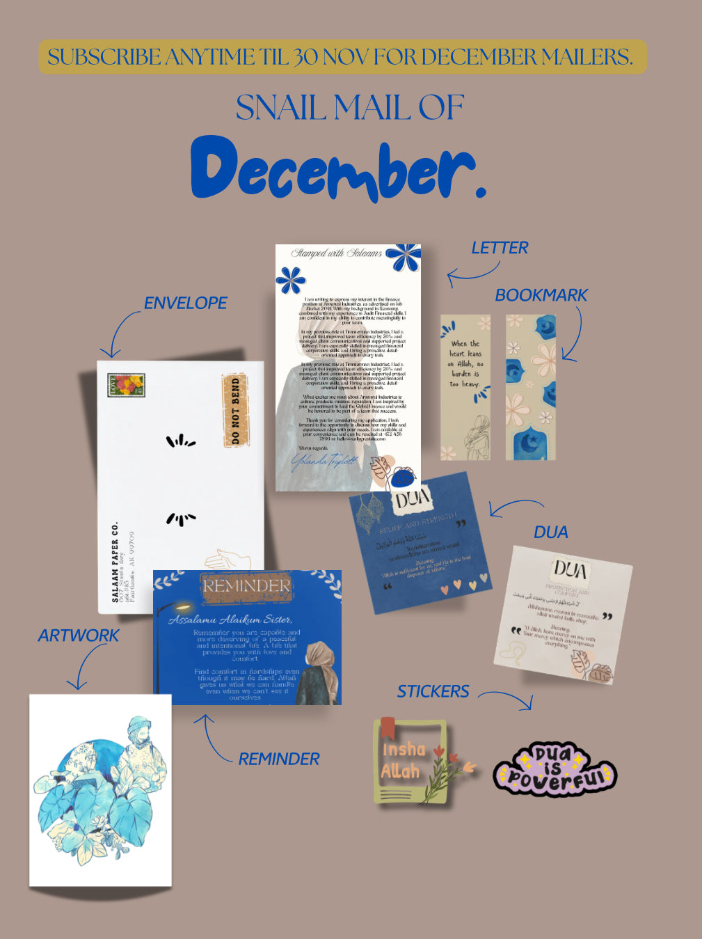 Your Salaam Mail Club. (International)